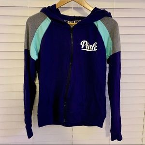 PINK Navy Blue Track Suit